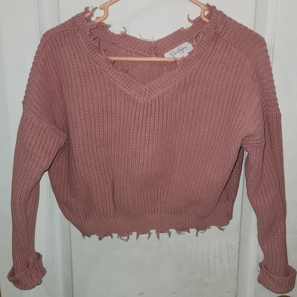 Jessica Simpson Pink Crop Top